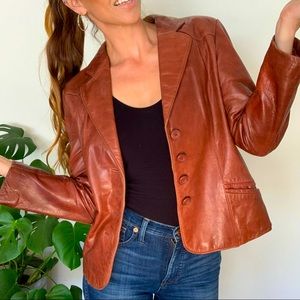 Bermans 12 VINTAGE Leather Jacket